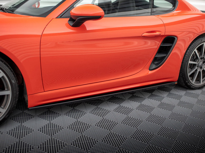 Maxton Design Side Skirts Diffusers Porsche 718 Cayman 982c