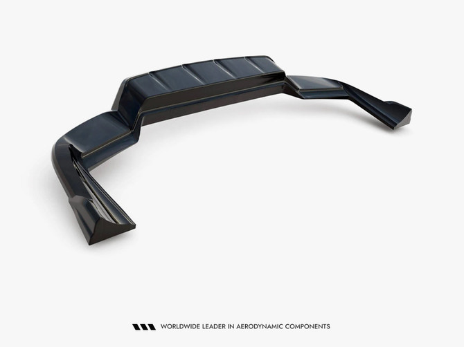 Maxton Design Rear Splitter (Vertical Bars) Porsche Cayenne Coupe / SUV Mk3