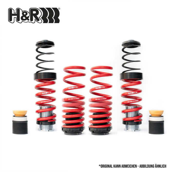 H&R Height Adjustable Spring Kit - Audi A3 8V Hatch/Saloon/Sportback/Cabrio 2012> Incl Facelift