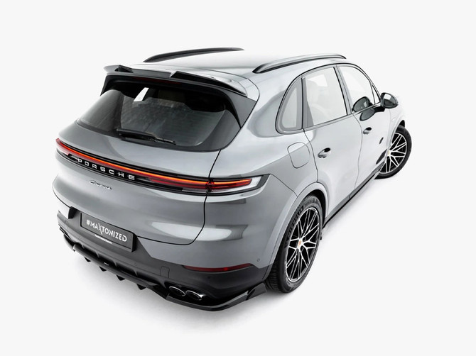 Maxton Design Spoiler CAP 3D Porsche Cayenne SUV Mk3 Facelift
