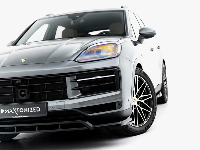 Maxton Design Front Splitter Porsche Cayenne SUV / Coupe Mk3 Facelift