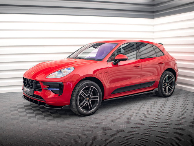 Maxton Design Side Skirts Diffusers Porsche Macan GTS / Sport Design Mk1