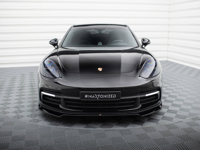 Maxton Design Front Splitter V.2 Porsche Panamera E-Hybrid / Panamera 4S 971