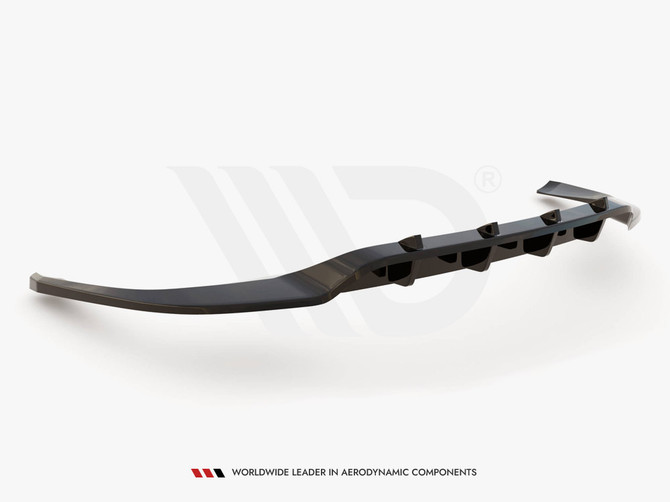 Maxton Design Rear Splitter (Vertical Bars) Porsche Panamera Turbo S E-Hybrid / Panamera E-Hybrid / Panamera 4S 971