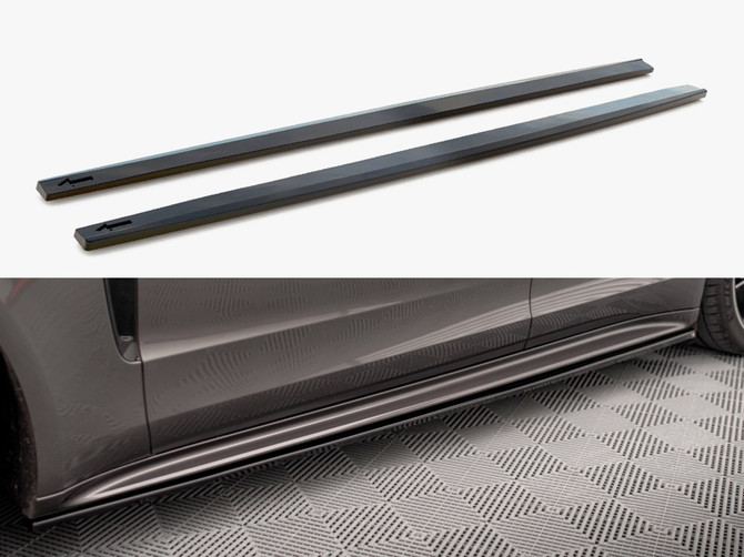 Maxton Design Side Skirt Diffusers V.1 Porsche Panamera Turbo S E-Hybrid / Panamera E-Hybrid / Panamera 4S 971