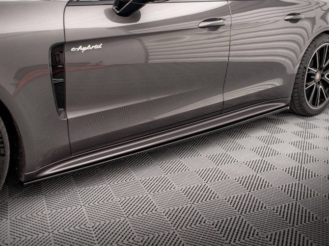 Maxton Design Side Skirt Diffusers V.1 Porsche Panamera Turbo S E-Hybrid / Panamera E-Hybrid / Panamera 4S 971