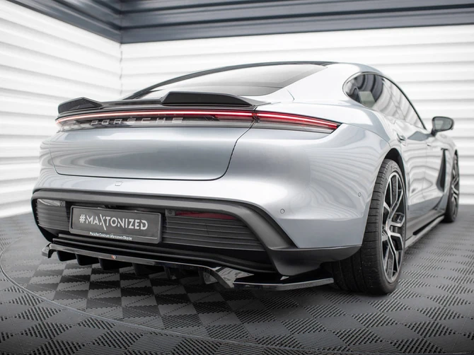 Maxton Design Spoiler CAP 3D Porsche Taycan / Taycan 4 / Taycan 4S / Taycan GTS Mk1