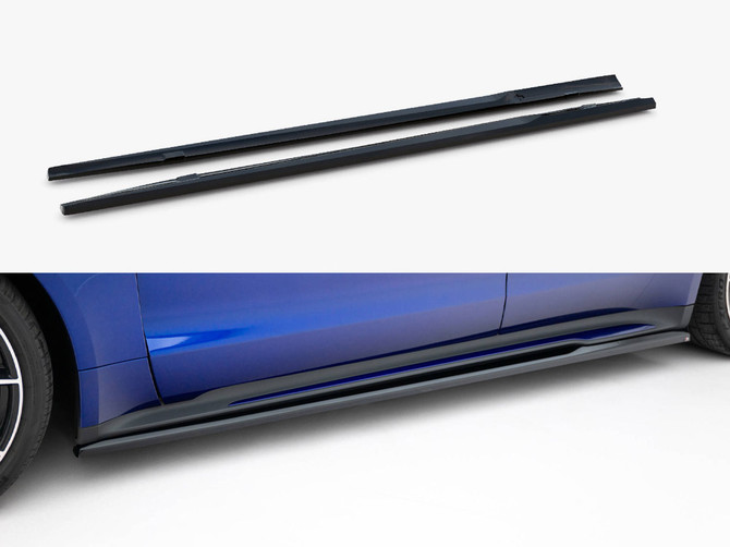 Maxton Design Side Skirts Diffusers Porsche Taycan Turbo S Mk1