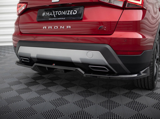 Maxton Design Rear Splitter (Vertical Bars) Seat Arona FR Mk1