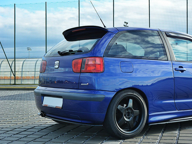Maxton Design Rear Side Splitters Seat Ibiza Mk2 Facelift Cupra - Textured