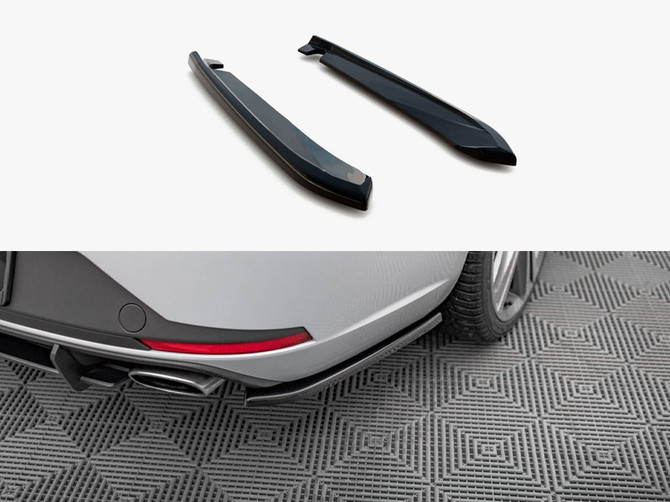 Maxton Design Rear Side Splitters V.1 Seat Leon Cupra Sportstourer Mk3