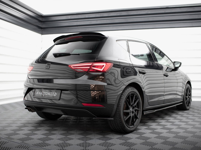 Maxton Design Rear Side Splitters V.1 Seat Leon Hatchback Mk3 Facelift