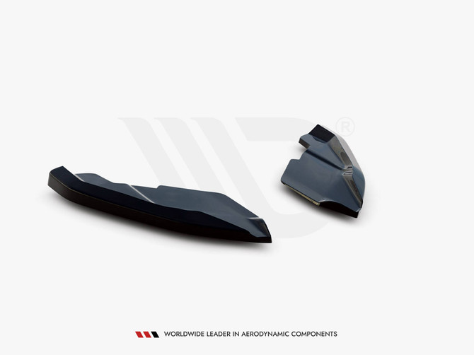 Maxton Design Rear Side Splitters V.2 Seat Leon Hatchback Mk3 Facelift