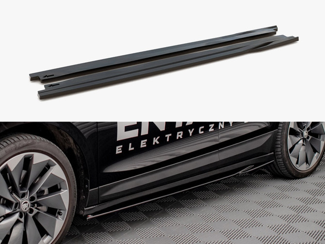 Maxton Design Side Skirts Diffusers Skoda Enyaq IV (2020-)
