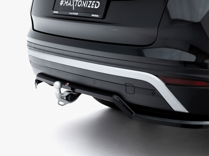 Maxton Design Rear Splitter (Vertical Bars) Skoda Kodiaq Mk2