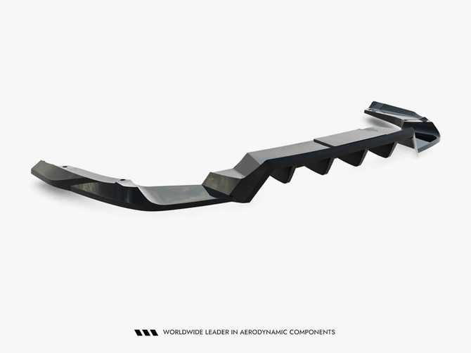Maxton Design Rear Splitter (Vertical Bars) Skoda Kodiaq RS Mk2