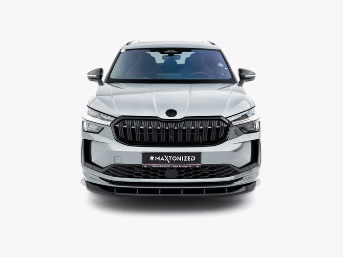 Maxton Design Front Splitter V.2 Skoda Kodiaq Sportline Mk2