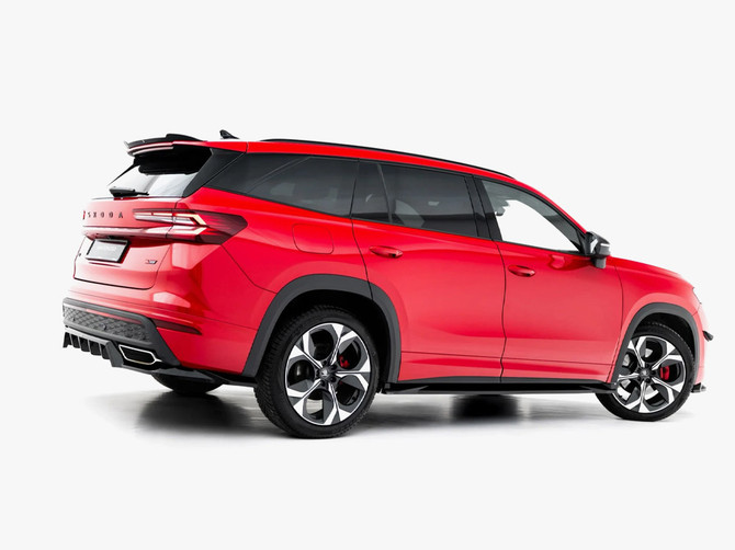 Maxton Design Side Skirt Diffusers Skoda Kodiaq RS Mk2