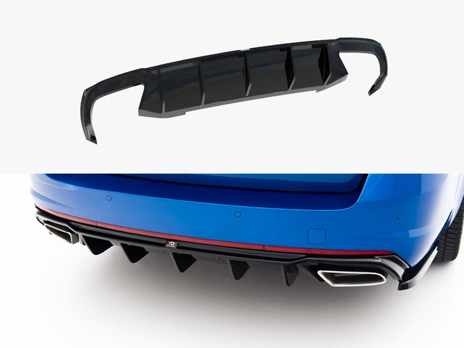 Maxton Design Rear Valance V.2 Skoda Octavia RS Mk3 / Mk3 FL Hatchback / Estate (Petrol)