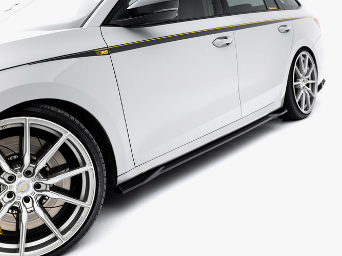 Maxton Design Side Skirts Diffusers V.3 Skoda Octavia RS Liftback / Estate Mk4