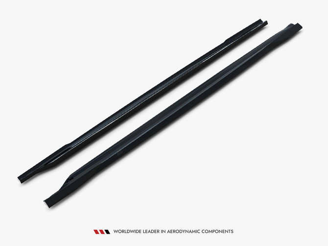 Maxton Design Side Skirts Diffusers Skoda Octavia Liftback / Estate Mk4 Facelift