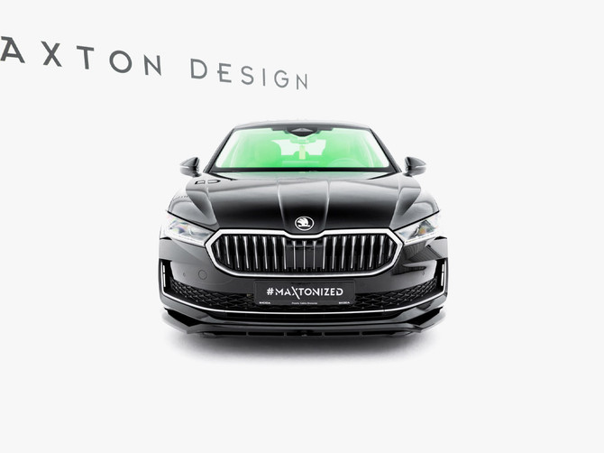 Maxton Design Front Splitter V.1 Skoda Superb Mk4