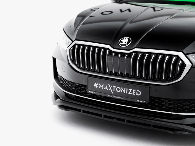 Maxton Design Front Splitter V.1 Skoda Superb Mk4