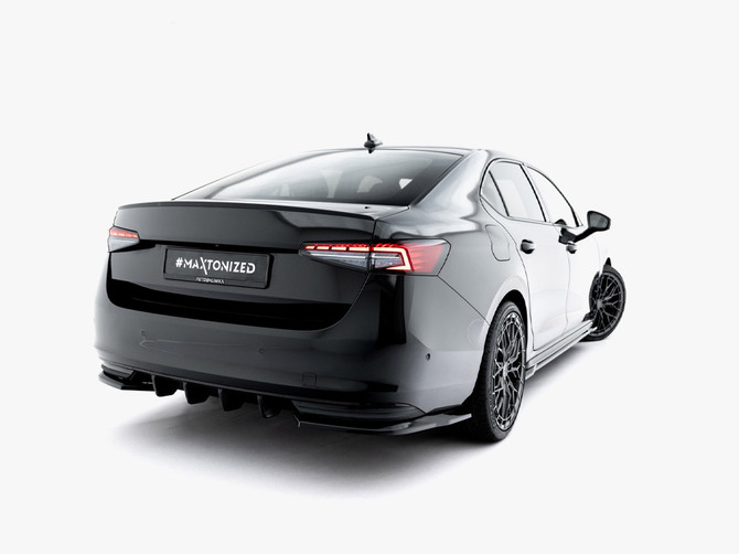 Maxton Design Rear Side Splitters V.1 Skoda Superb Sportline Mk4