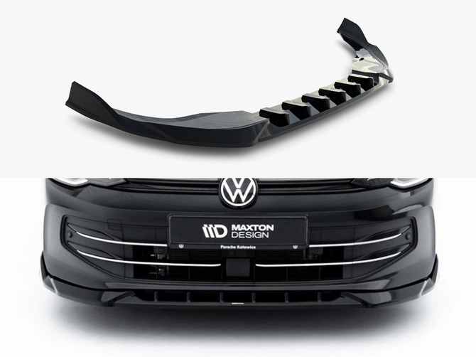 Maxton Design Front Splitter Volkswagen Golf Variant Mk8 Facelift