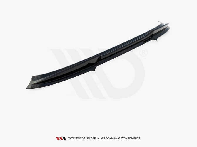 Maxton Design Lower Spoiler CAP 3D Volkswagen Golf GTI / GTI Clubsport / R / R-Line / GTE / GTD Mk8 / Mk8 Facelift
