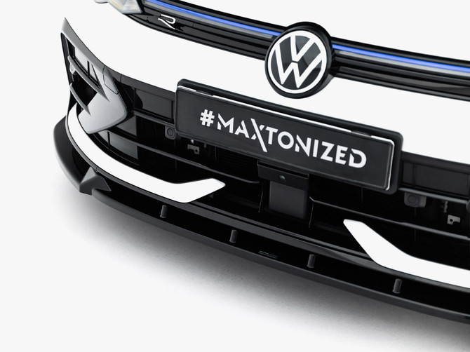 Maxton Design Front Splitter V.3 Volkswagen Golf R Variant Mk8 Facelift