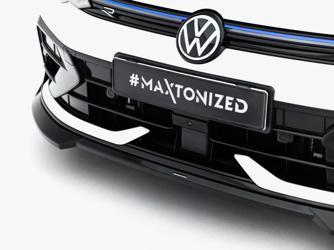 Maxton Design Front Splitter V.4 Volkswagen Golf R Variant Mk8 Facelift