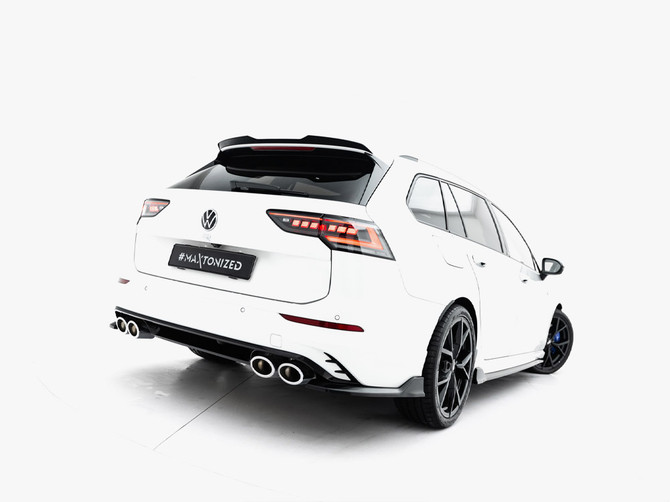 Maxton Design Rear Side Splitters V.1 Volkswagen Golf R Variant Mk8 Facelift