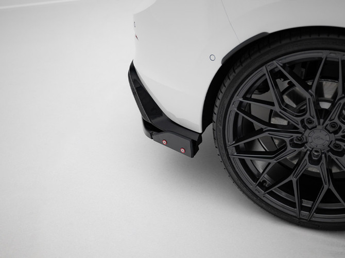 Maxton Design Rear Side Splitters V.4 + Flaps Volkswagen Golf GTI / GTE Mk8