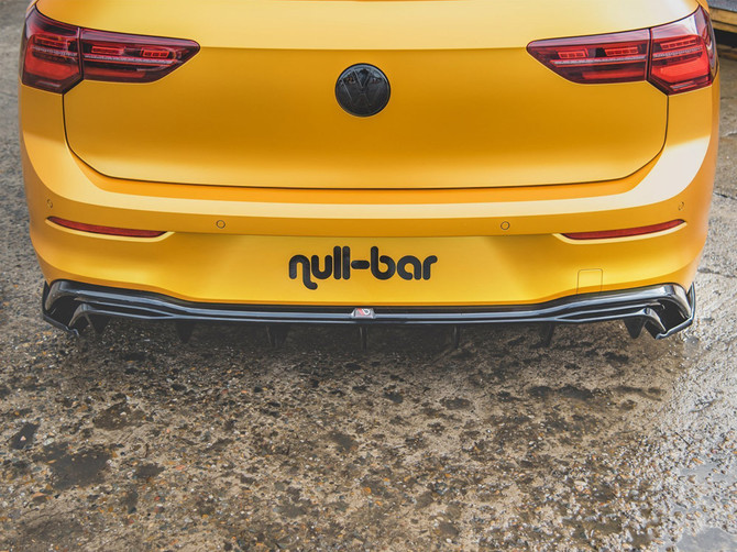 Maxton Design Rear Side Splitters VW Golf MK8 (2020-) - Carbon Look