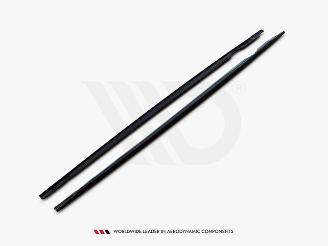 Maxton Design Side Skirts Diffusers V.3 Volkswagen Golf R Mk8