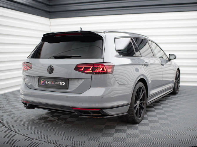 Maxton Design Rear Side Splitters Volkswagen Passat R-Line B8 Facelift