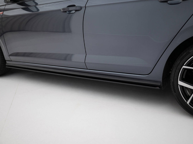 Maxton Design Street PRO Side Skirts Diffusers Volkswagen Polo GTI Mk6 Facelift
