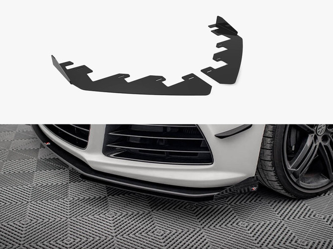 Maxton Design Front Flaps - Volkswagen Scirocco R Mk3