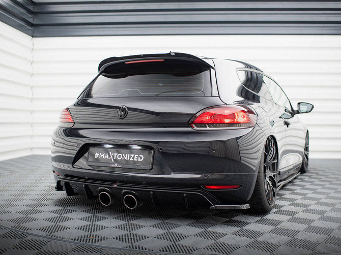 Maxton Design Rear Valance V.2 Volkswagen Scirocco Mk3 (R32 Exhaust)