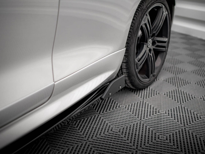 Maxton Design Side Skirts Diffusers V.2 + Flaps - Volkswagen Scirocco R Mk3