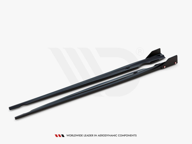 Maxton Design Side Skirts Diffusers V.2 + Flaps - Volkswagen Scirocco R Mk3