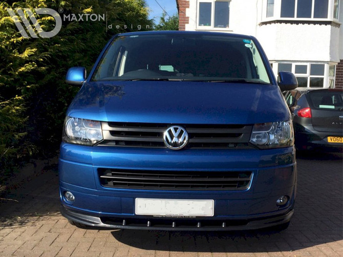 Maxton Design Front Splitter VW T5.1 (Facelift) - Carbon Look