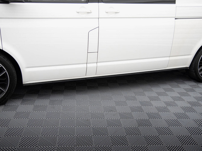 Maxton Design Side Skirt Diffusers Volkswagen T6.1 (LWB)