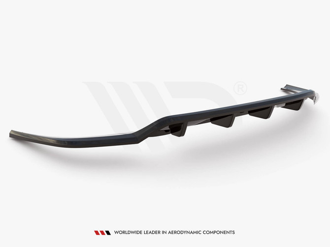 Maxton Design Rear Splitter (Vertical Bars) VW Taigo R-Line Mk1
