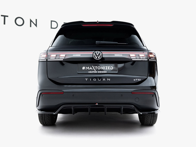 Maxton Design Rear Splitter (Vertical Bars) Volkswagen Tiguan Mk3