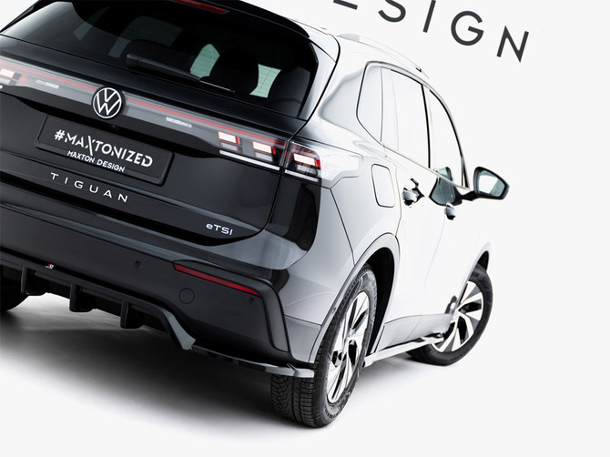 Maxton Design Rear Splitter (Vertical Bars) Volkswagen Tiguan Mk3
