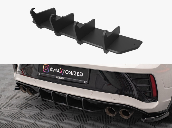 Maxton Design Street PRO Rear Diffuser Volkswagen T-Roc R Mk1 Facelift