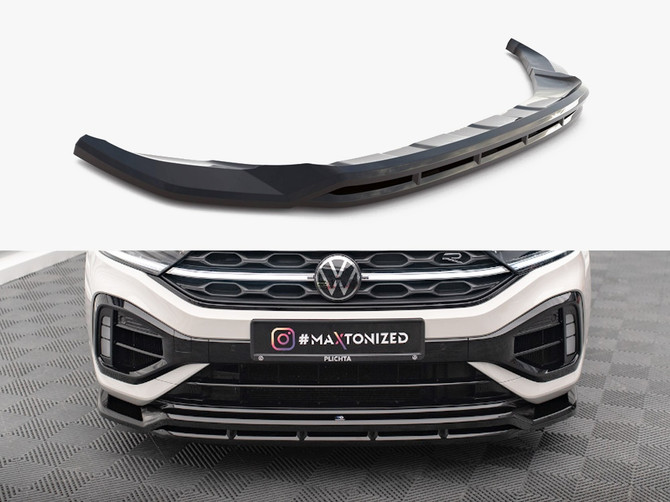 Maxton Design Front Splitter V.1 Volkswagen T-Roc R / R-Line Mk1 Facelift