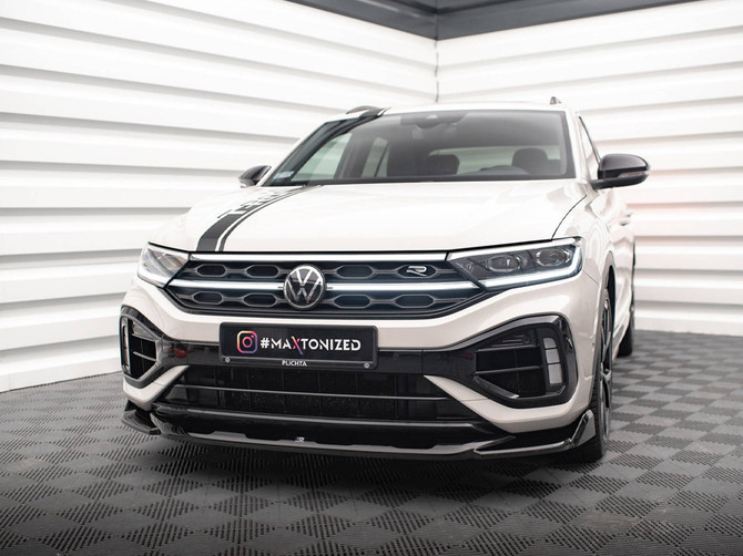 Maxton Design Front Splitter V.2 Volkswagen T-Roc R / R-Line Mk1 Facelift